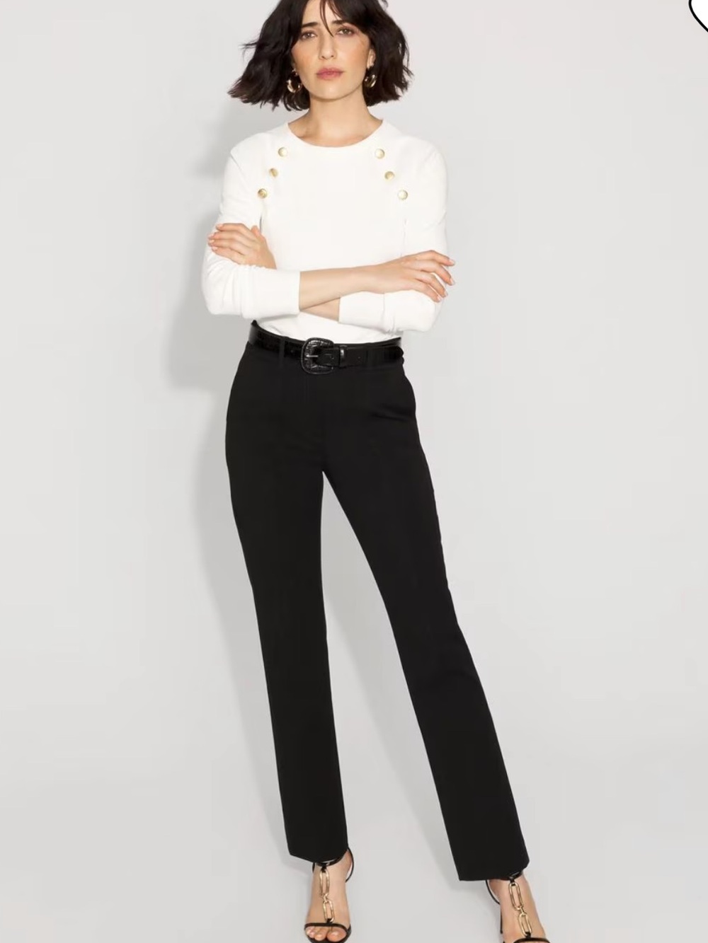 White House Black Market Zoey Straight Pants